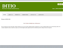 Tablet Screenshot of ditio.com